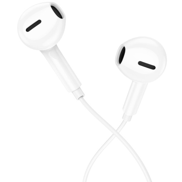 Фото - Навушники вкладиші дротові BOROFONE BM71 (3.5mm) White (6974443386646)